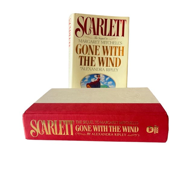 Vintage 1991 "Scarlett" Gone with the Wind- Hardcover- not used - Picture 5 of 14